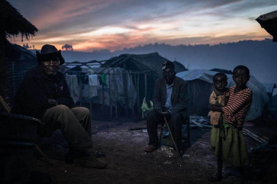 Living conditions in Rhoe Camp, DR Congo