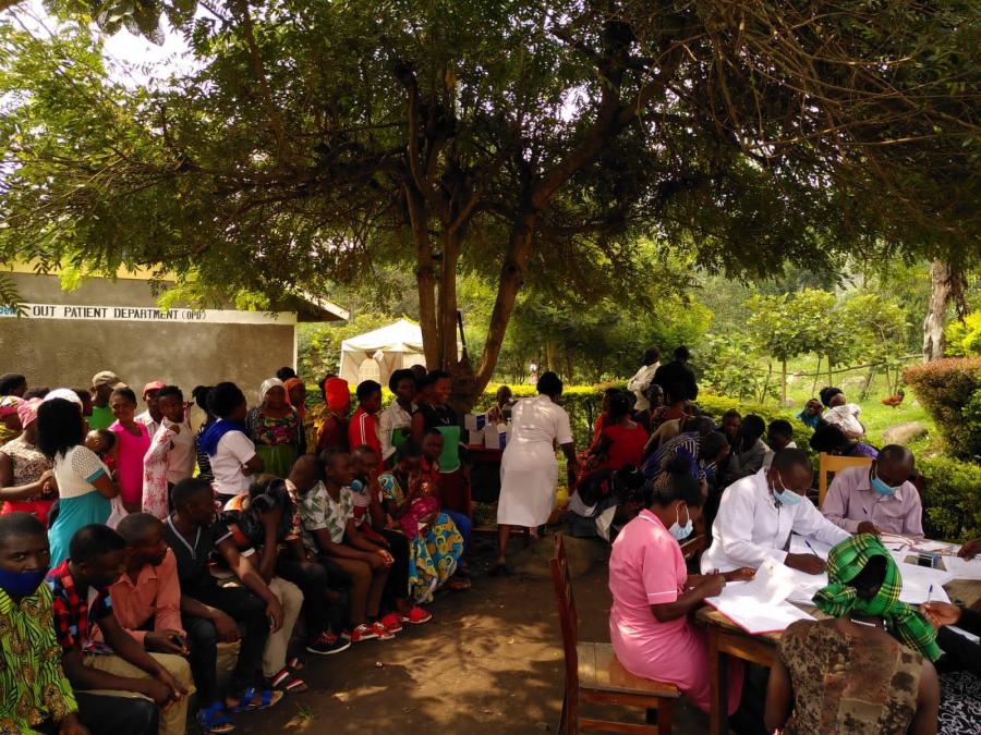 Covid-19 vaccination in Kasese district, Uganda