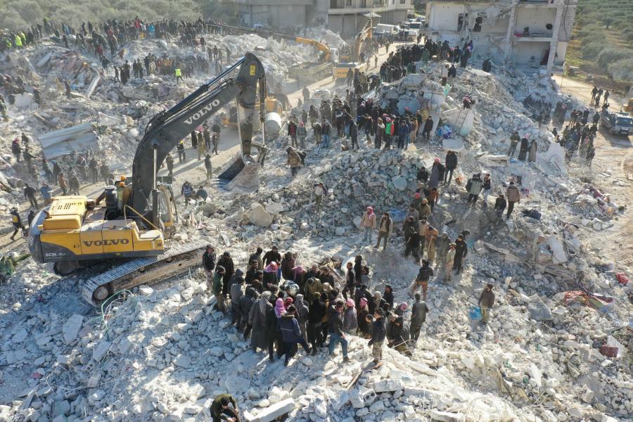 Earthquake Northwestern Syria, 7 February 2023