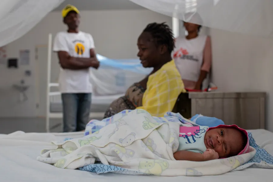 Maternity in Port à Piment, Haiti. February 2023