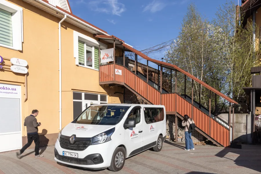 Mental health activities in Vinnytsia for people experiencing war-related PTSD