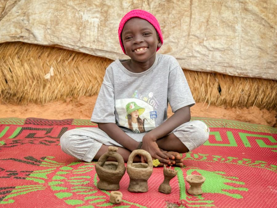 Being a child in a refugee camp