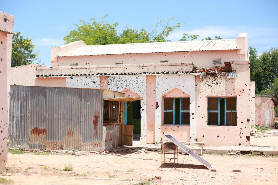 Nyala Teaching Hospital, Destruction