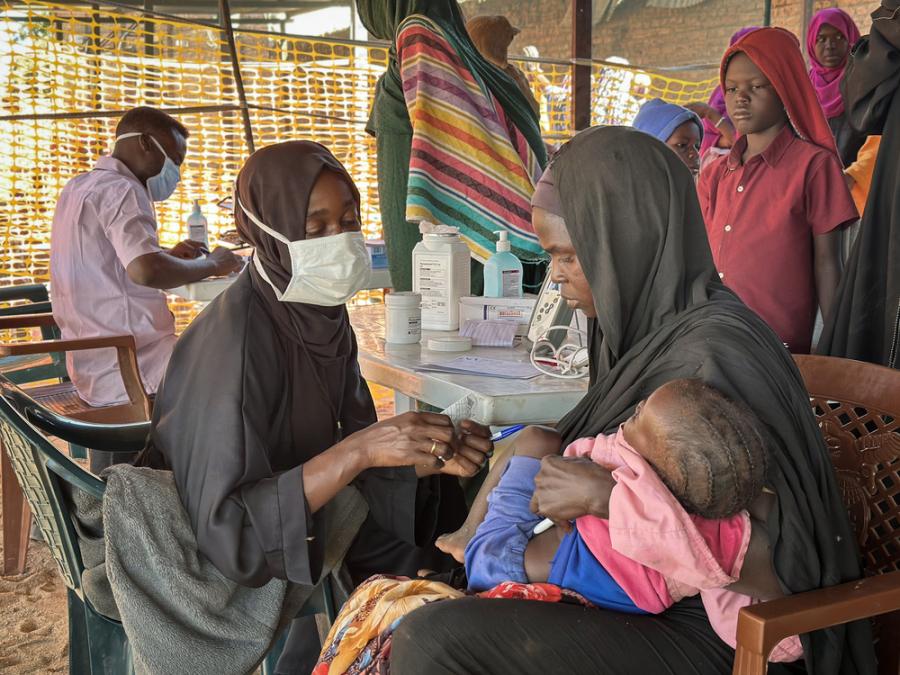 MSF emergency intervention in Tawila
