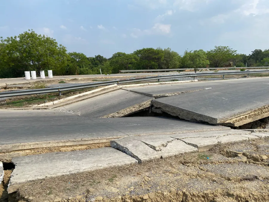 Aftermath of the earthquake