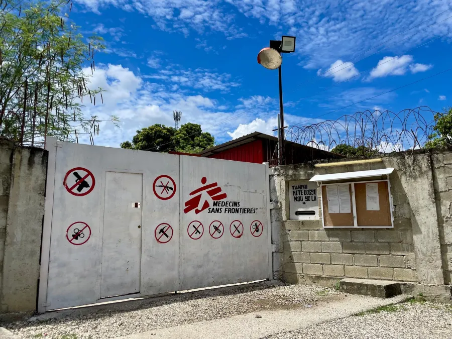 MSF trauma hospital nears its limits