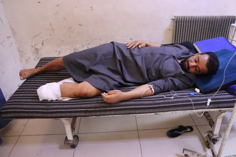 Ali, Injured by an Exploded Ordance