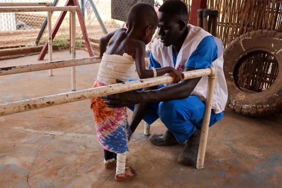 Physiotherapy in Aweil Hospital