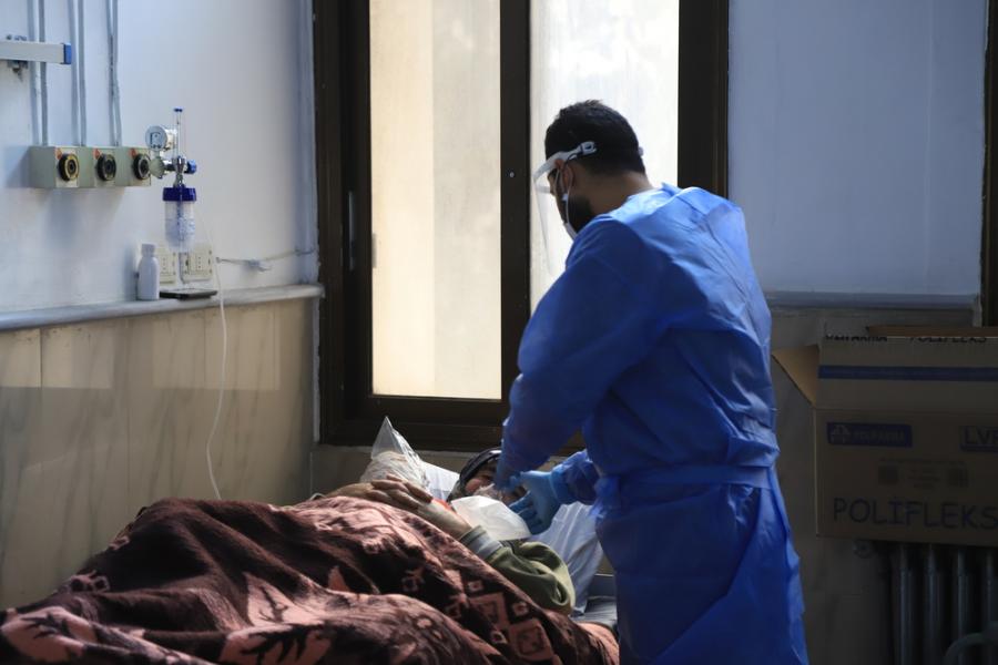 Syria: Patient numbers rise at an MSF-supported COVID-19 treatment centre