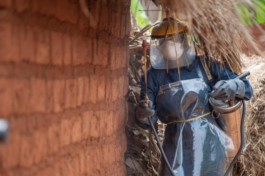 Indoor residual spraying in Burundi - 2020