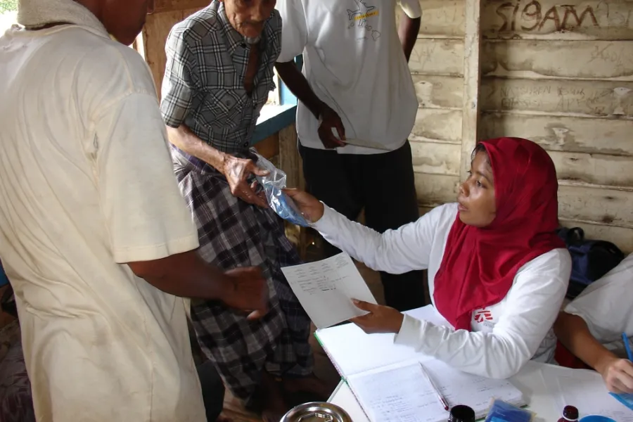 Banda Aceh in the northern Sumatra province after tsunami