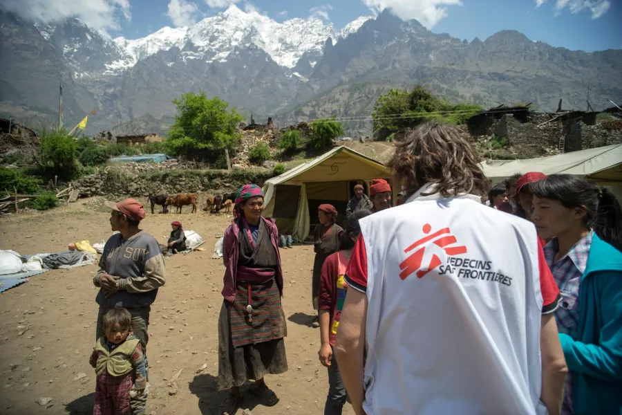 MSF Response to Nepal Earthquake