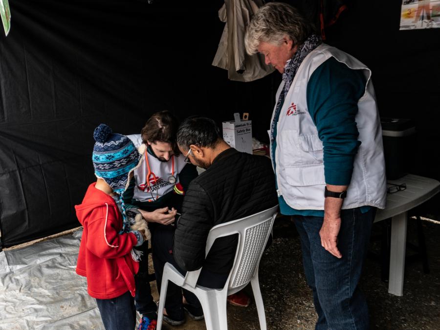 Pneumonia vaccination - Greek islands