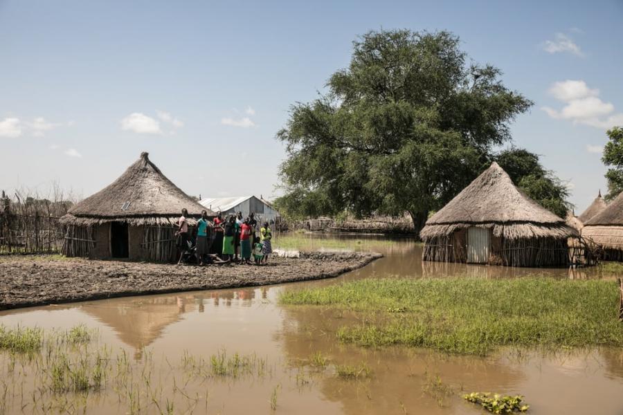 MSF floods intervention in Ulang, South Sudan.