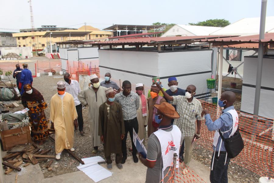 Centre de Traitement des Épidémies de Nongo, à Conakry
