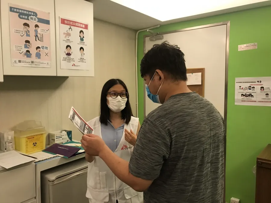 MSF provides temporary shelter and free medical consultations to an increasing number of homeless people in Hong Kong amidst the COVID-19 outbreak