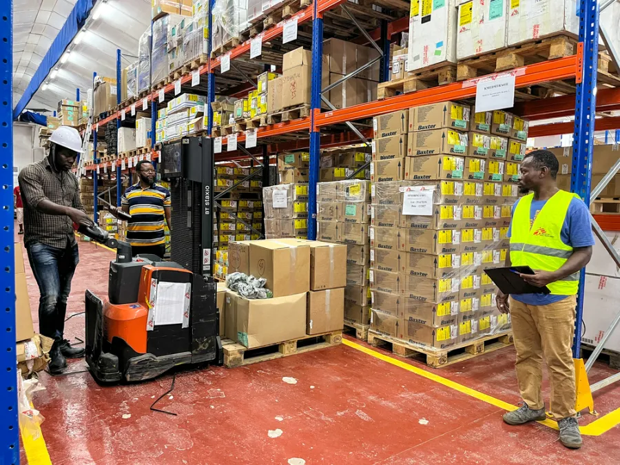 Medical and logistical supplies - Bundibugyo virus