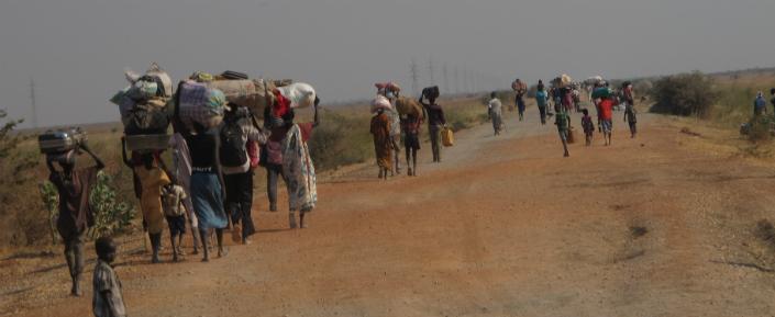 Zehntausende Menschen im Südsudan auf der Flucht (c) MSF/Jean-Pierre Amigo