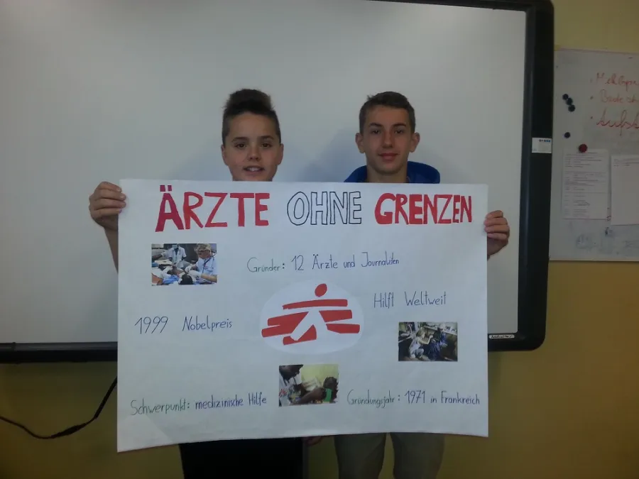 NMS Grafendorf Benefizaktion