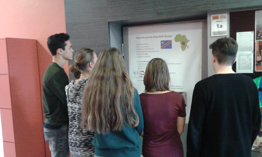 Plakat über die Demokratische Republik Kongo für den Maturaball Plakat über die Demokratische Republik Kongo für den Maturaball