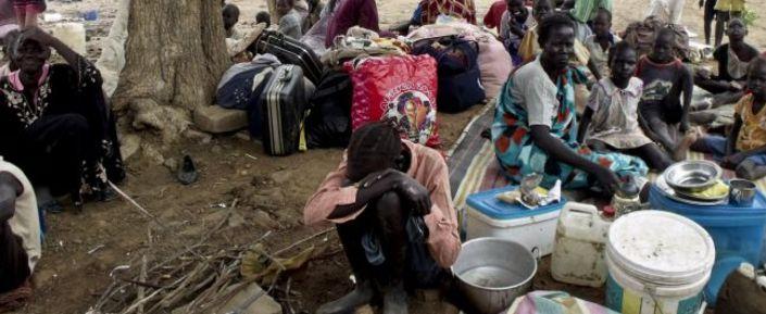 Auf der Flucht vor Kämpfen in Abyei