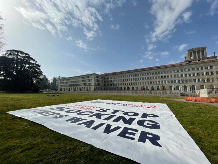 TRIPS Waiver - MSF in front of WTO TRIPS Waiver - MSF in front of WTO