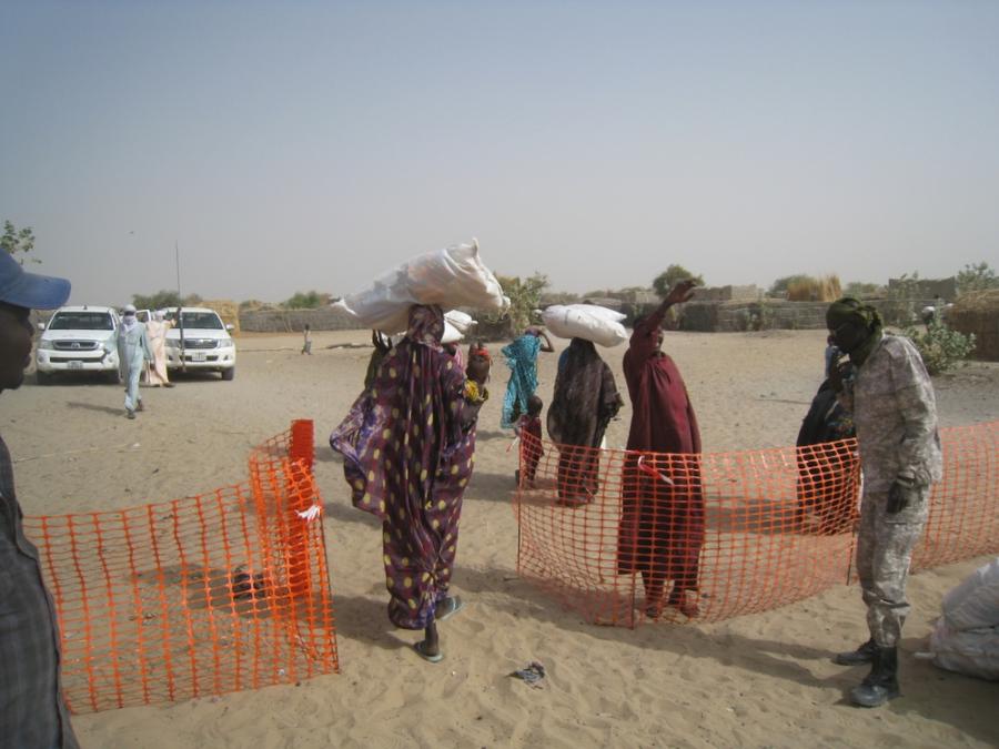 Chad - Distribution of hygiene and shelter kits to people displaced by Boko Haram attacks