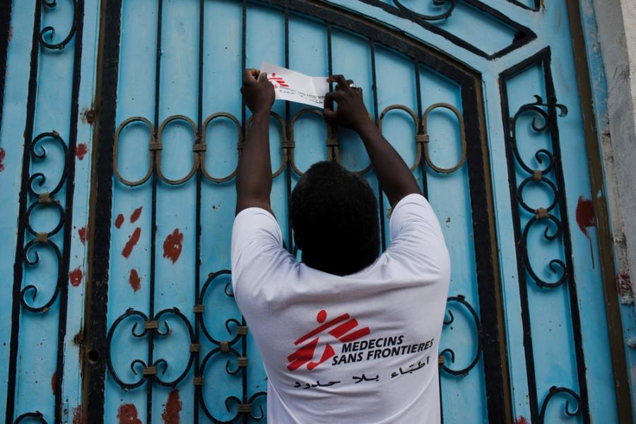 MSF in Al Dhale and Taiz, Yemen. July 2015