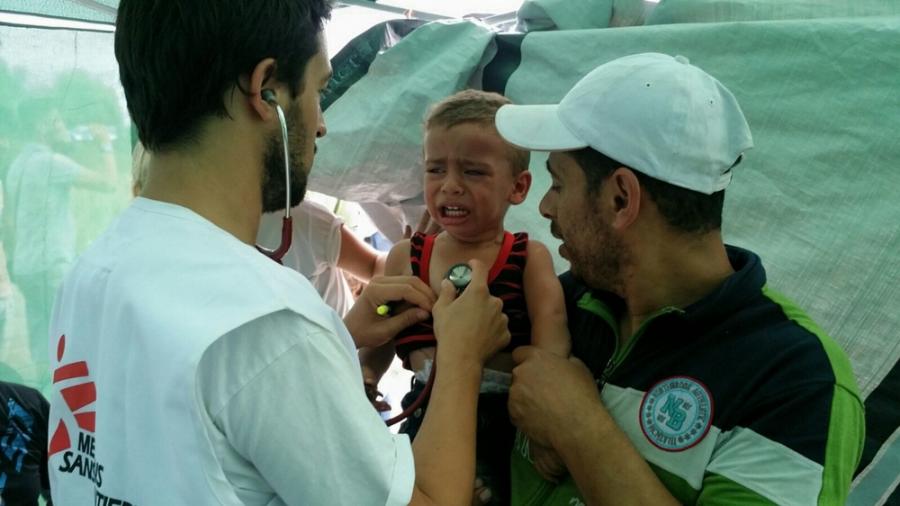 Refugees in Horgos (Serbia) - web quality