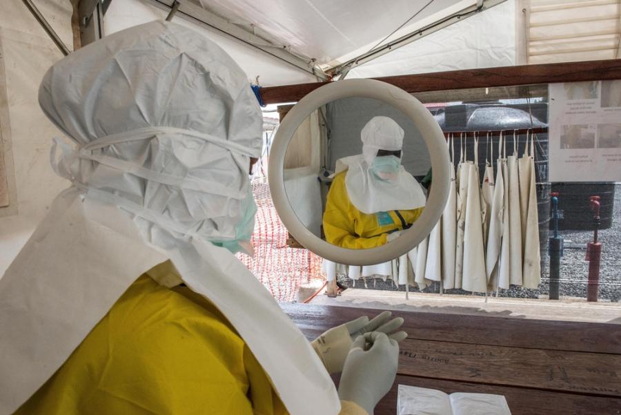 Nubia At MSF Ebola Treatment Center In Conakry, Guinea. Nubia At MSF Ebola Treatment Center In Conakry, Guinea.