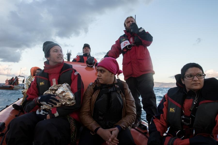 MSF and Greenpeace Search and Rescue Operations in Greece MSF and Greenpeace Search and Rescue Operations in Greece