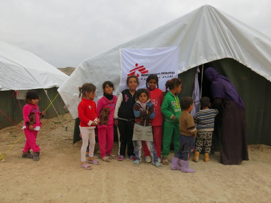 Mobile clinic in Tuz Kurmato (Kirkuk)