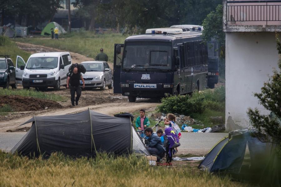 Eviction of Idomeni Camp