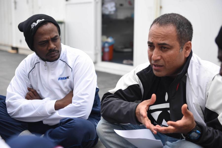 Ahmad Al Rousan, MSF cultural mediator Ahmad Al Rousan, MSF cultural mediator