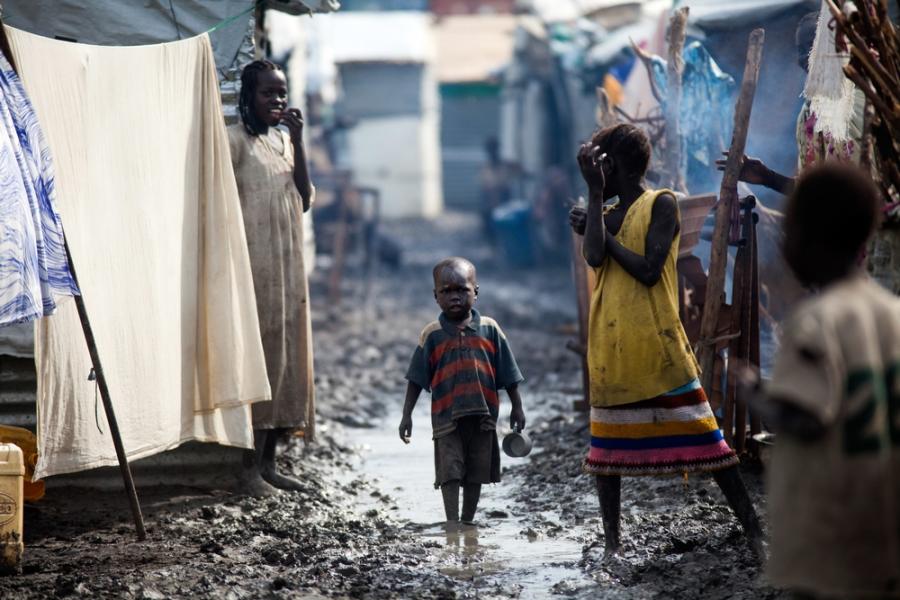 Living conditions in Malakal PoC