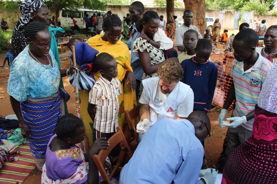 MSF Mobile Clinic in Juba, South Sudan