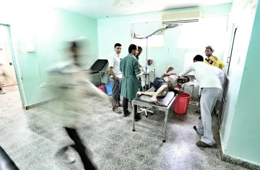 MSF Al-Nasr supported hospital - Al-Dhale,Yemen