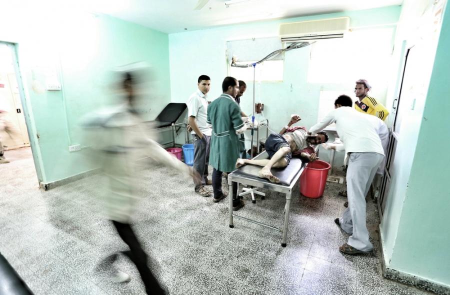 MSF Al-Nasr supported hospital - Al-Dhale,Yemen MSF Al-Nasr supported hospital - Al-Dhale,Yemen