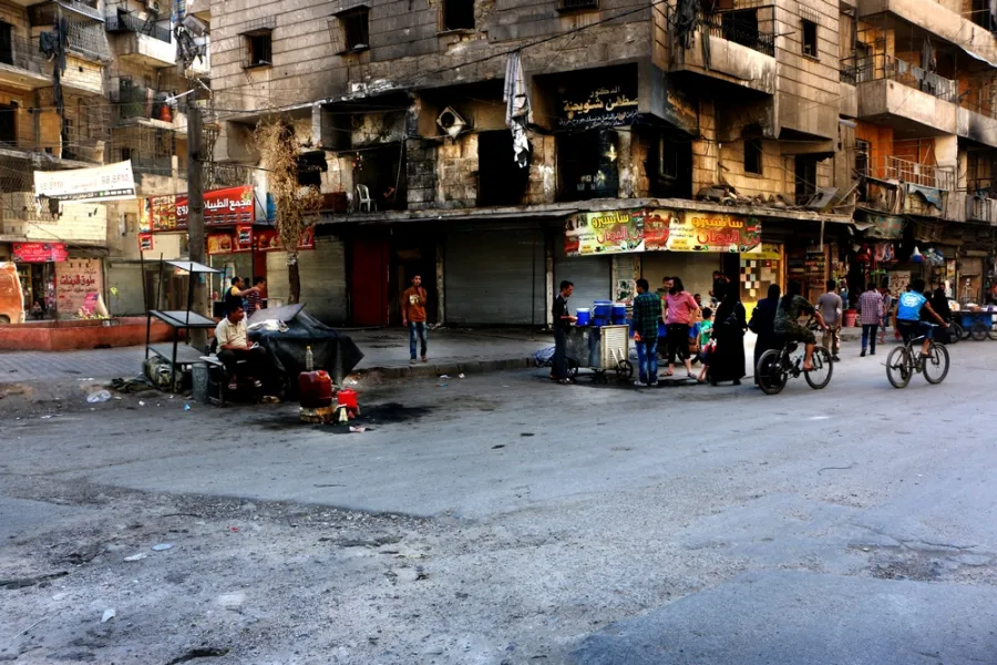 ALEPPO UNDER FIRE