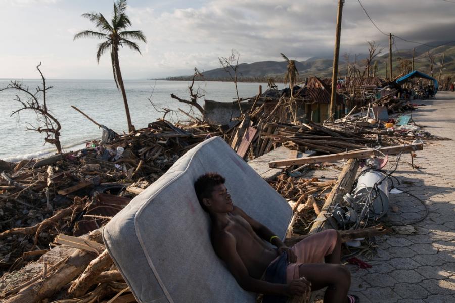 Hurricane Matthew Devastation in Haiti