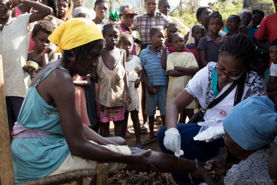 MSF Hurricane Matthew Response in Haiti