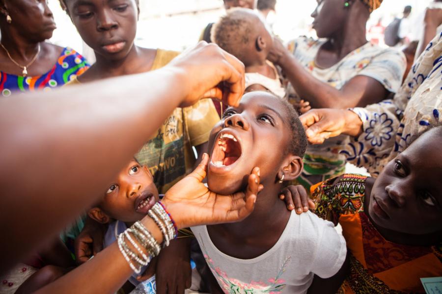 Measles Vaccination in Conakry