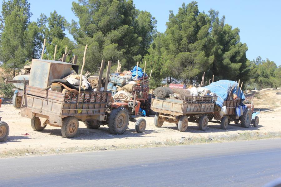 Raqqa IDPS in north Syria