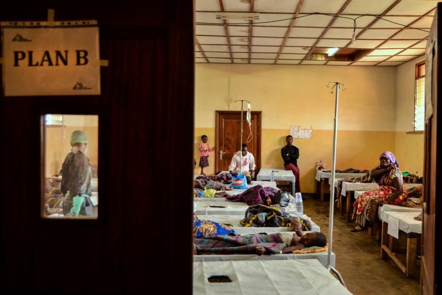 Cholera outbreak in Minova, South Kivu