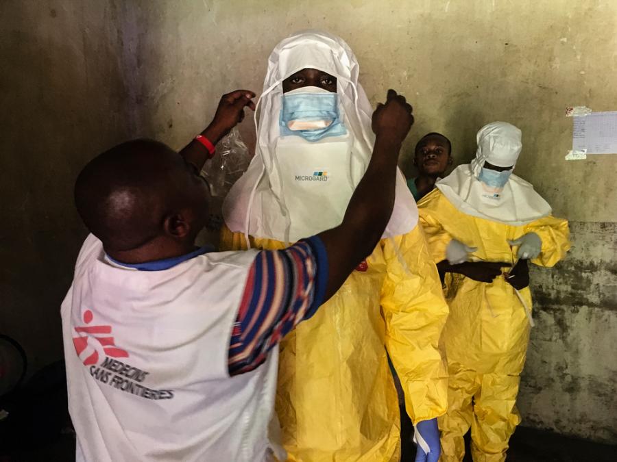 Ebola Treatment Centre (ETC) in Bikoro Ebola Treatment Centre (ETC) in Bikoro