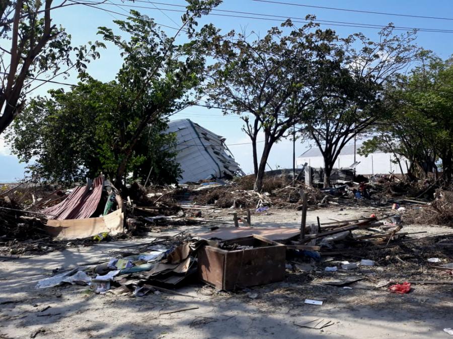 Destroyed village of Talise - shot 2