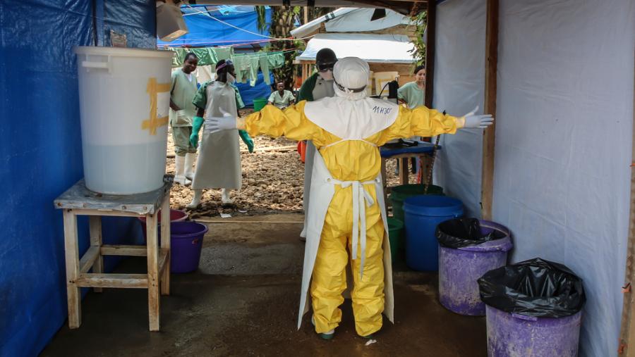 Ebola response in Mangina Ebola response in Mangina