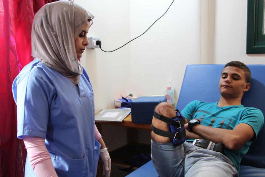 Gaza - Lifelong impact of gunshot injuries