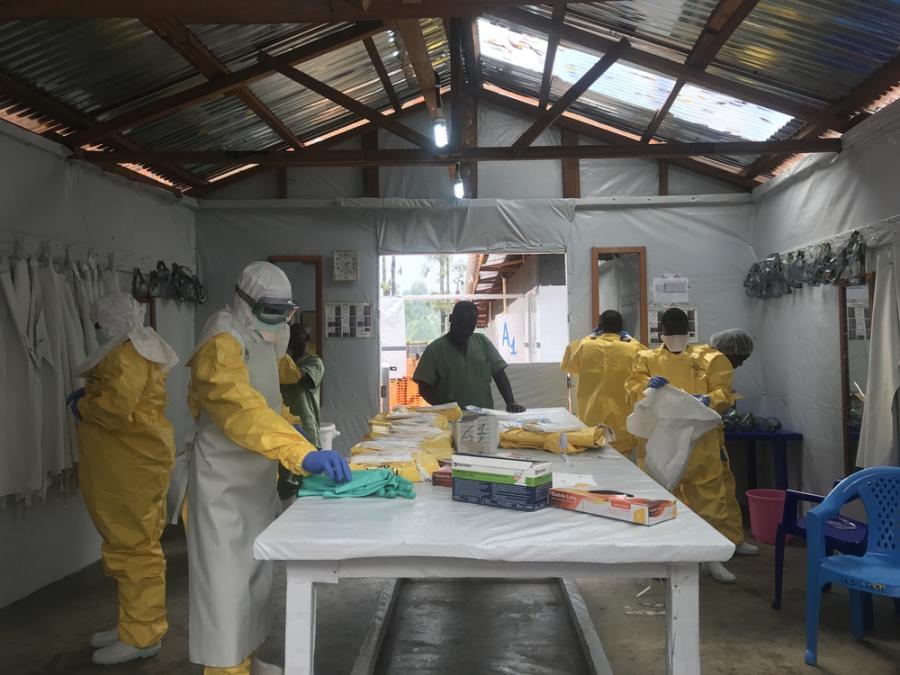 Katwa Ebola treatment center Katwa Ebola treatment center