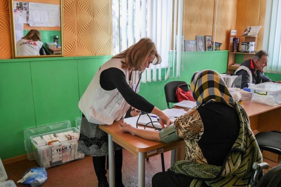 Eastern Ukraine Mobile Clinics - Pavlopil Village Eastern Ukraine Mobile Clinics - Pavlopil Village
